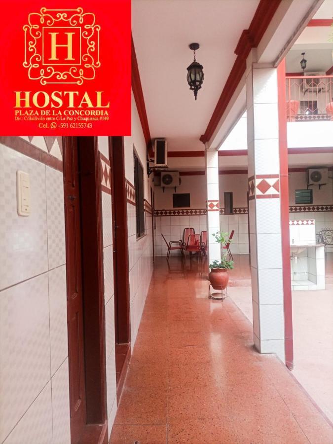 Hostal Plaza De La Concordia Hotel Santa Cruz de La Sierra Exterior foto